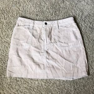 Old Navy Tan Corduroy Skirt